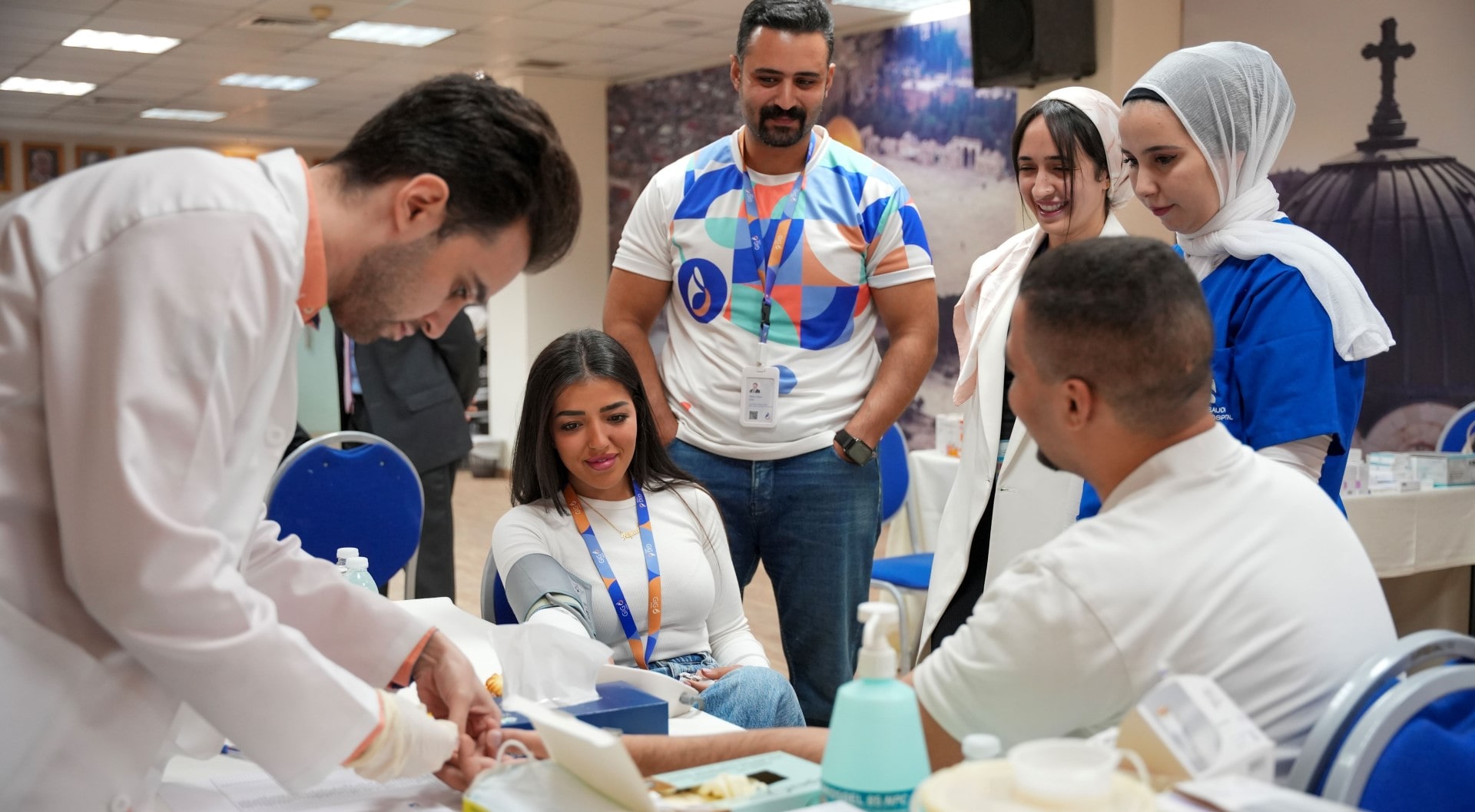 Organized a Free Medical Day in Collaboration with Amman Chamber of Commerce